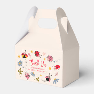 Caja Para Regalos Ladybug Red Bug Baby Shower