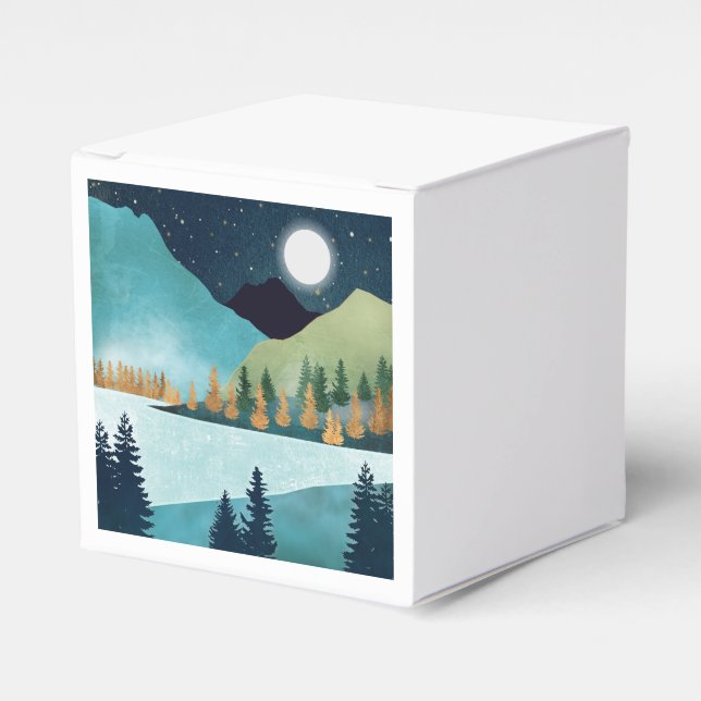 Caja Para Regalos Lago Moonrise (Costado Anverso)