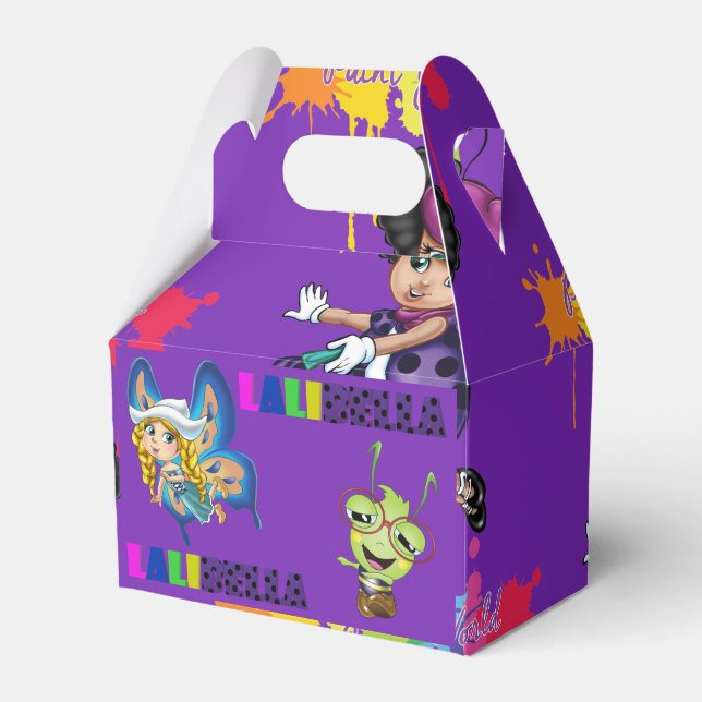 Caja Para Regalos LaliBella "Paint Your World" Favorito Box (Front Side)