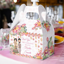 Caja Para Regalos Lámparas de Lotus Méndi indio personalizado