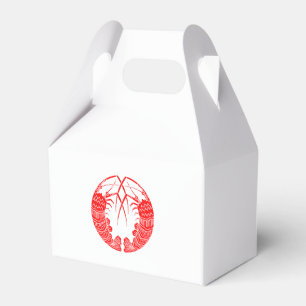 Caja Para Regalos Langostas espinosas enfrentadas