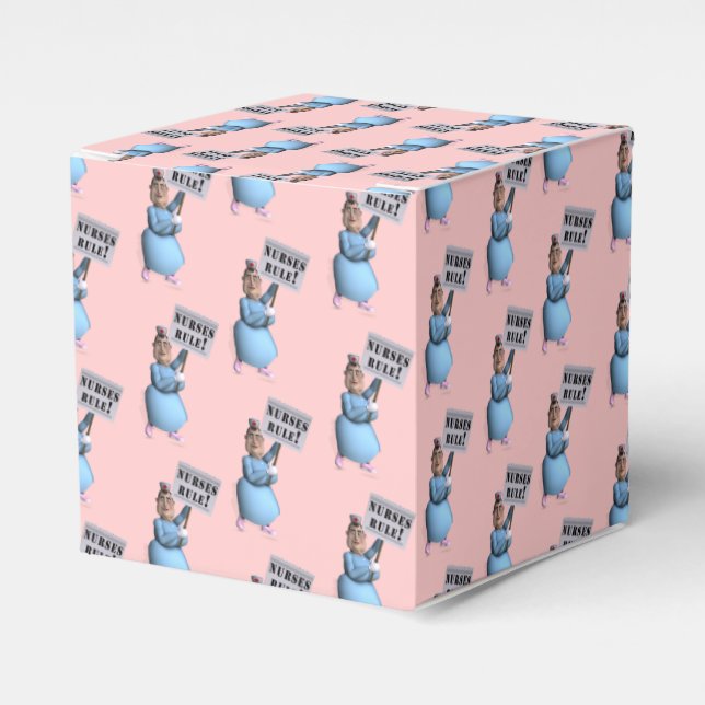 Caja Para Regalos ¡Las enfermeras regla! (Costado Anverso)