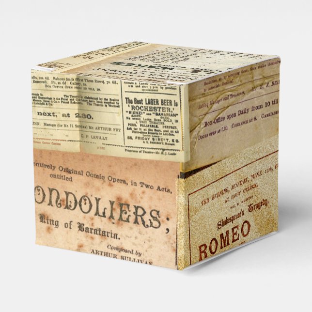 Caja Para Regalos Las listas de reproducción (Costado Anverso)