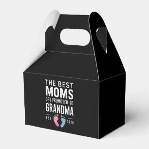 Caja Para Regalos Las Mejores Madres Son Ascendidas A Abuela Est 202