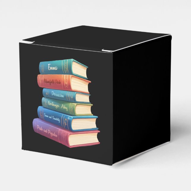 Caja Para Regalos Las novelas VIII de Jane Austen (Costado Anverso)