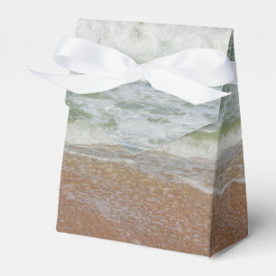 Caja Para Regalos Las olas de playa Boda tropical, fotografía gracia
