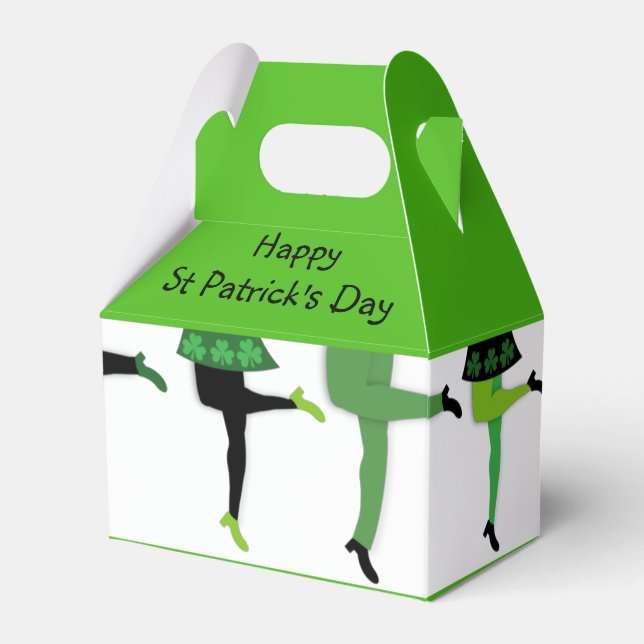 Caja Para Regalos Las piernas de los bailarines irlandeses del Día d (Front Side)