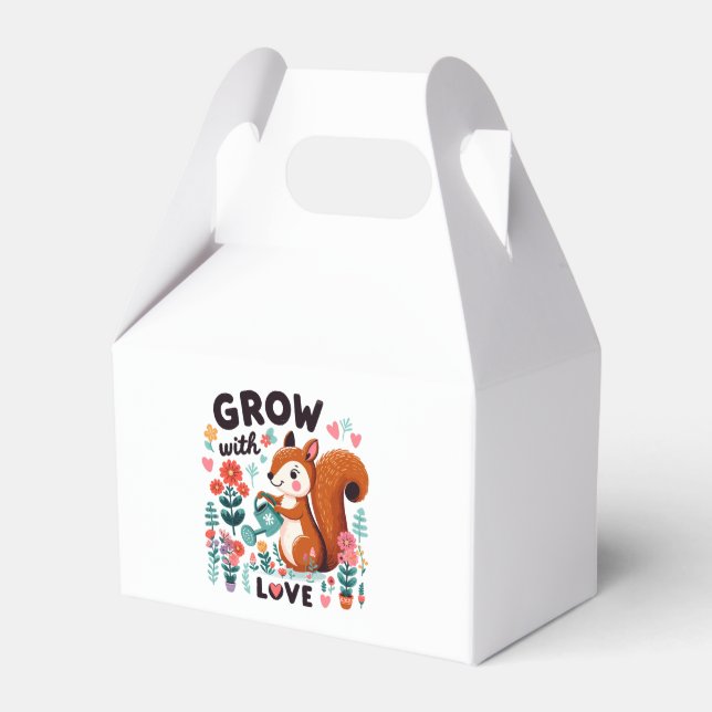 Caja Para Regalos latido del corazón del jardín (Front Side)