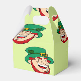 Caja Para Regalos Laughing leprechauns on light green