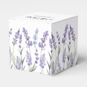 Caja Para Regalos Lavanda de campo