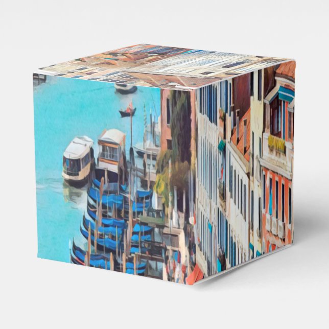 Caja Para Regalos ldp VENICE - Vista del Gran Canal desde Rialto (Costado Anverso)