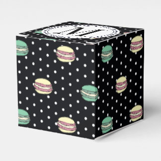 Caja Para Regalos Le Macaron polkadot
