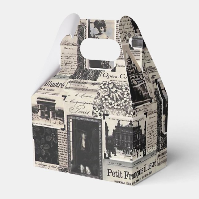 Caja Para Regalos Le Petit Francais Illustre (Front Side)