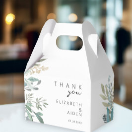 Caja Para Regalos Leafy Boda