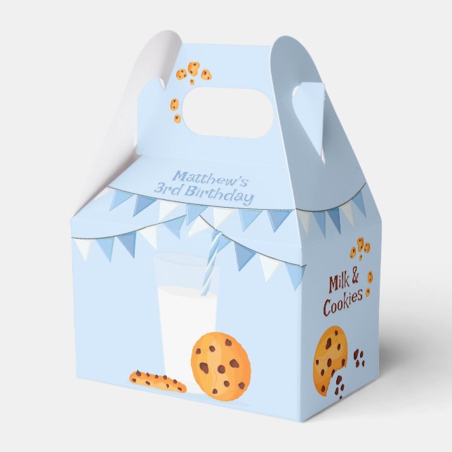 Caja Para Regalos Leche y cookies (Front Side)