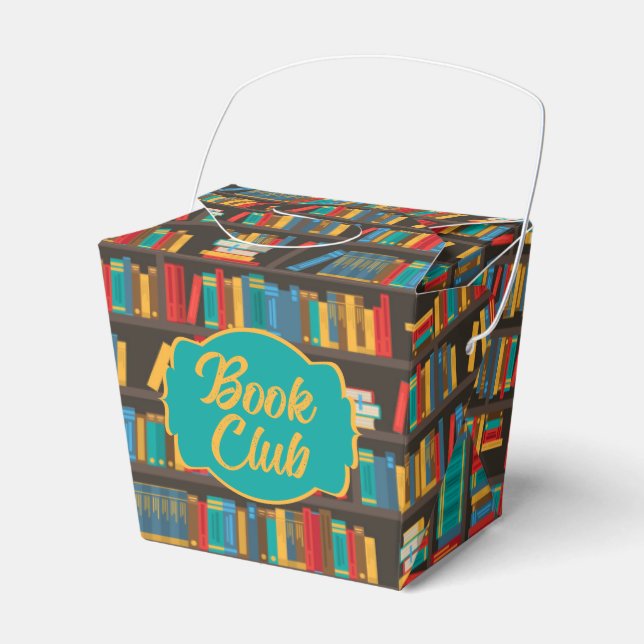 Caja Para Regalos Leer amor en biblioteca (Front Side)