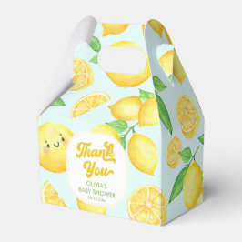 Caja Para Regalos Lemon Baby Shower Gracias