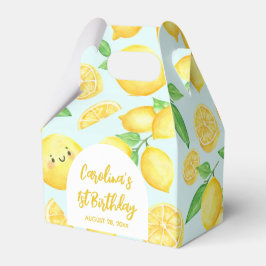 Caja Para Regalos Lemon Birthday Gracias