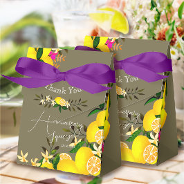 Caja Para Regalos Lemon Squeeze Anniversary Thank You