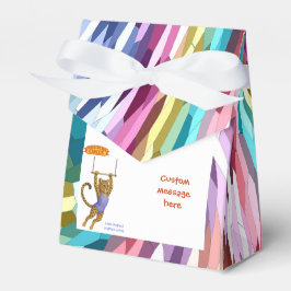 Caja Para Regalos Lena artista de trapecio leopardo