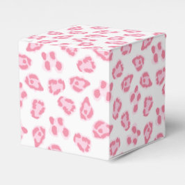 Caja Para Regalos Leopard Dot in Pink