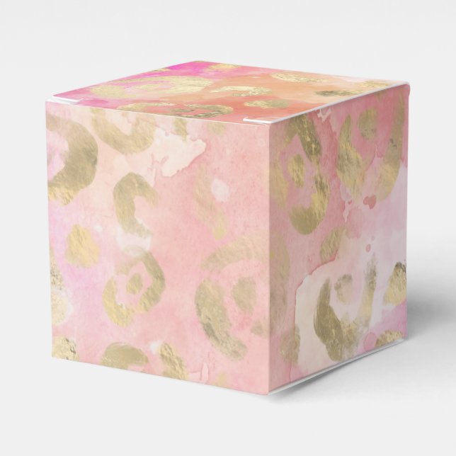 Caja Para Regalos Leopard Paint Series Design 5 (Costado Anverso)