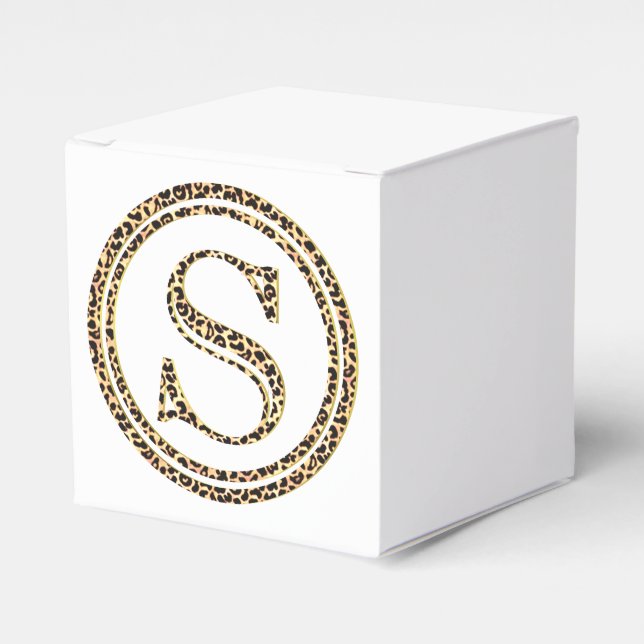 Caja Para Regalos Leopard S (Costado Anverso)
