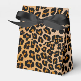 Caja Para Regalos Leopardo