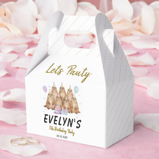 Caja Para Regalos Let’s Party Groundhog 5th Birthday – Fun Kids 