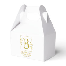 Letra botánica moderna B personalizada