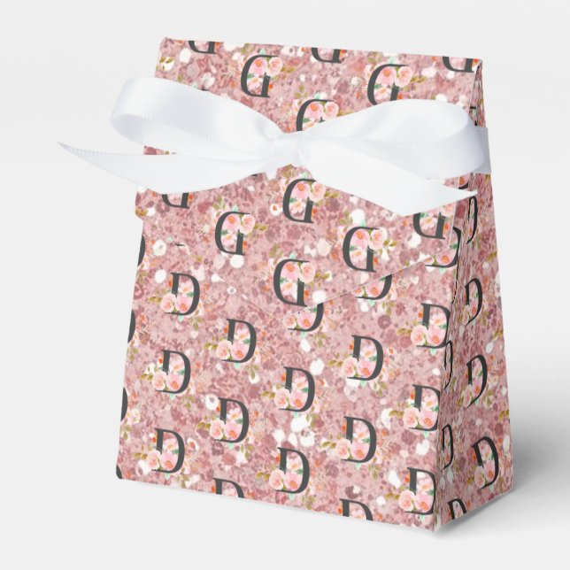 Caja Para Regalos Letra D (Front Side)