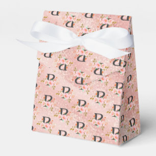 Caja Para Regalos Letra P