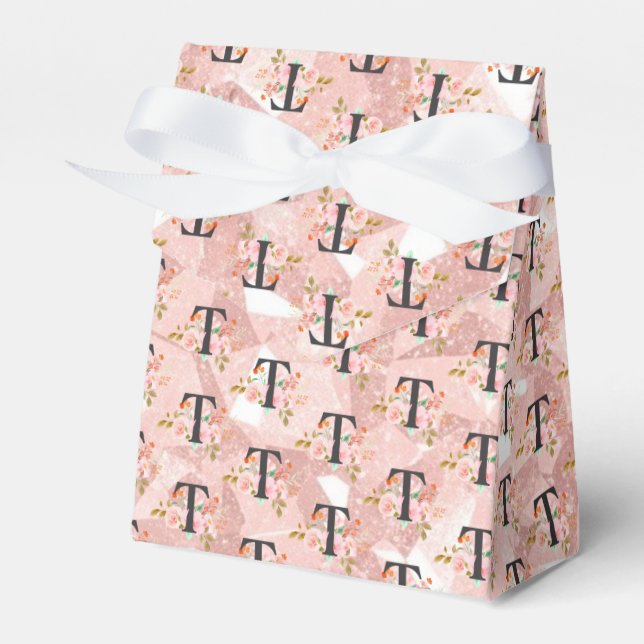 Caja Para Regalos Letra T (Front Side)