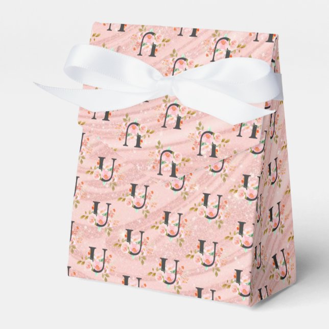Caja Para Regalos Letra U (Front Side)