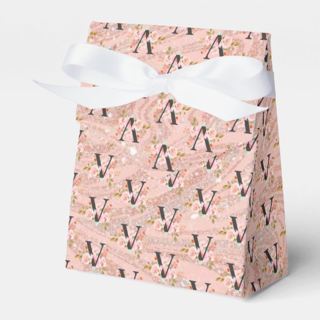 Caja Para Regalos Letra V (Front Side)