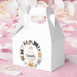 Caja Para Regalos Let's Pawty Cat 5th Birthday | Custom Birthday Kid