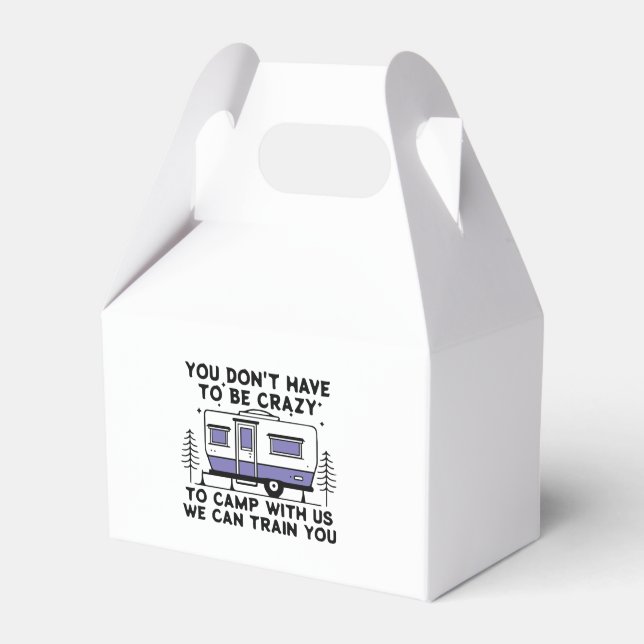 Caja Para Regalos Leyenda de camping desde siempre (Front Side)