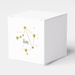 Caja Para Regalos Libra Zodiac