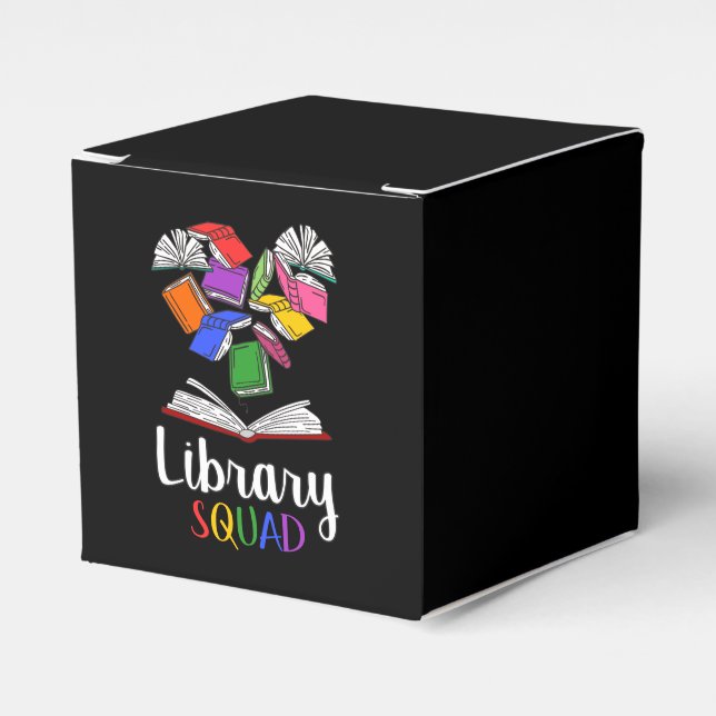 Caja Para Regalos Library Squad I (Costado Anverso)