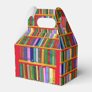 Caja Para Regalos Libros en estantes Thunder_Cove