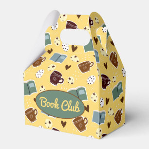 Caja Para Regalos Libros y Café Favor Box