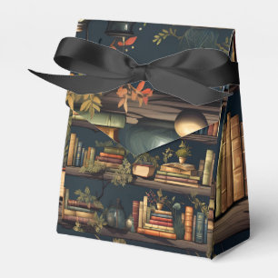 Caja Para Regalos Libros Y Plantas