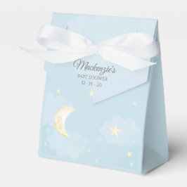 Caja Para Regalos Light Blue Twinkle Little Star Sky Baby Shower