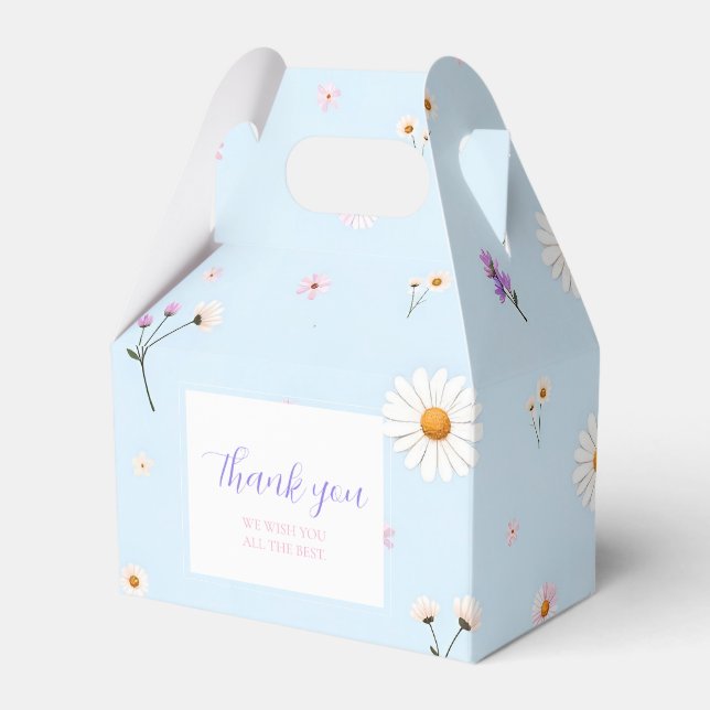 Caja Para Regalos Lilac Bloomlets (Front Side)