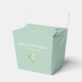 Caja Para Regalos Lily Of The Valley Bouquet Bridal Shower