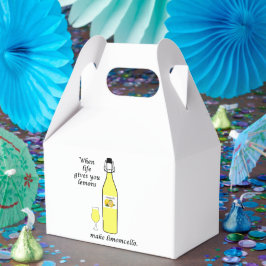 Caja Para Regalos Limones a Limoncello