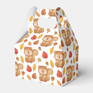 Caja Para Regalos lindas ardillas de campo fiesta