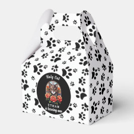 Caja Para Regalos lindo gato, soy uno | chica del gato 1º cumpleaños