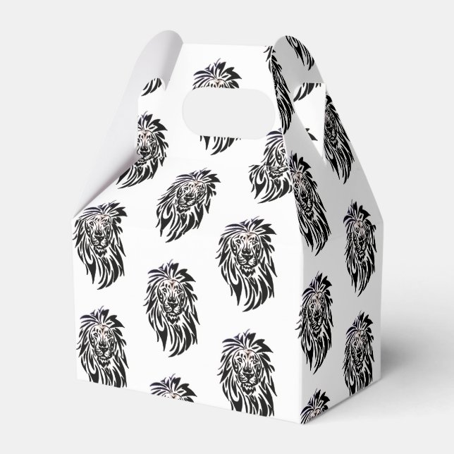 Caja Para Regalos Lion - Favor box (Front Side)