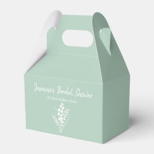 Caja Para Regalos Lirio Moderno Del Valle Bouquet Bridal Shower